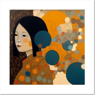 Asian Abstract Posters and Art